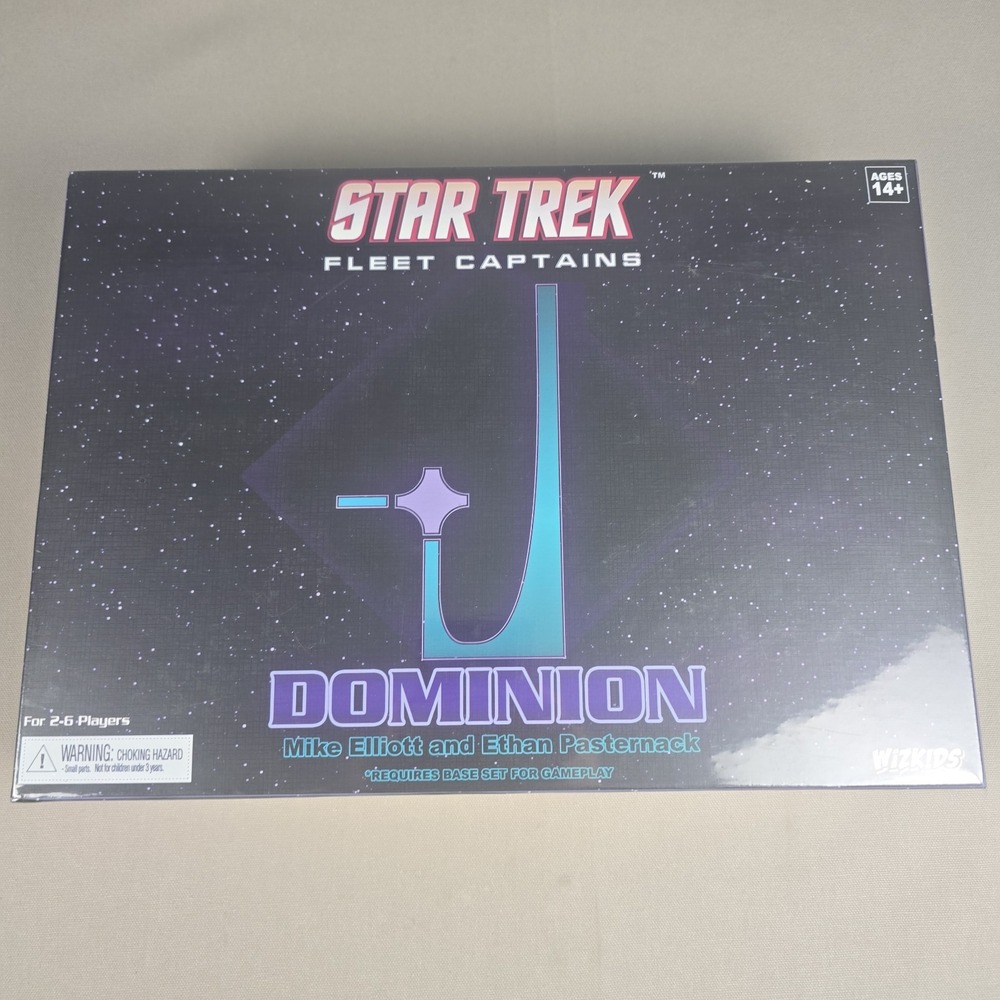 WizKids Board Game Star Trek - Fleet Captains, Dominion Expansion Box (New)